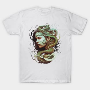 Medusa Deconstructed Stone Cold Beauty T-Shirt
